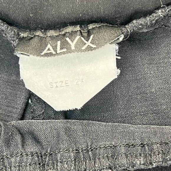 Alyx Pants 2X Black Short Stretch Straight Leg Knit Pull On Easy Wear Slacks - Picture 10 of 10